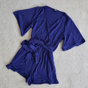 Express Blue Romper
